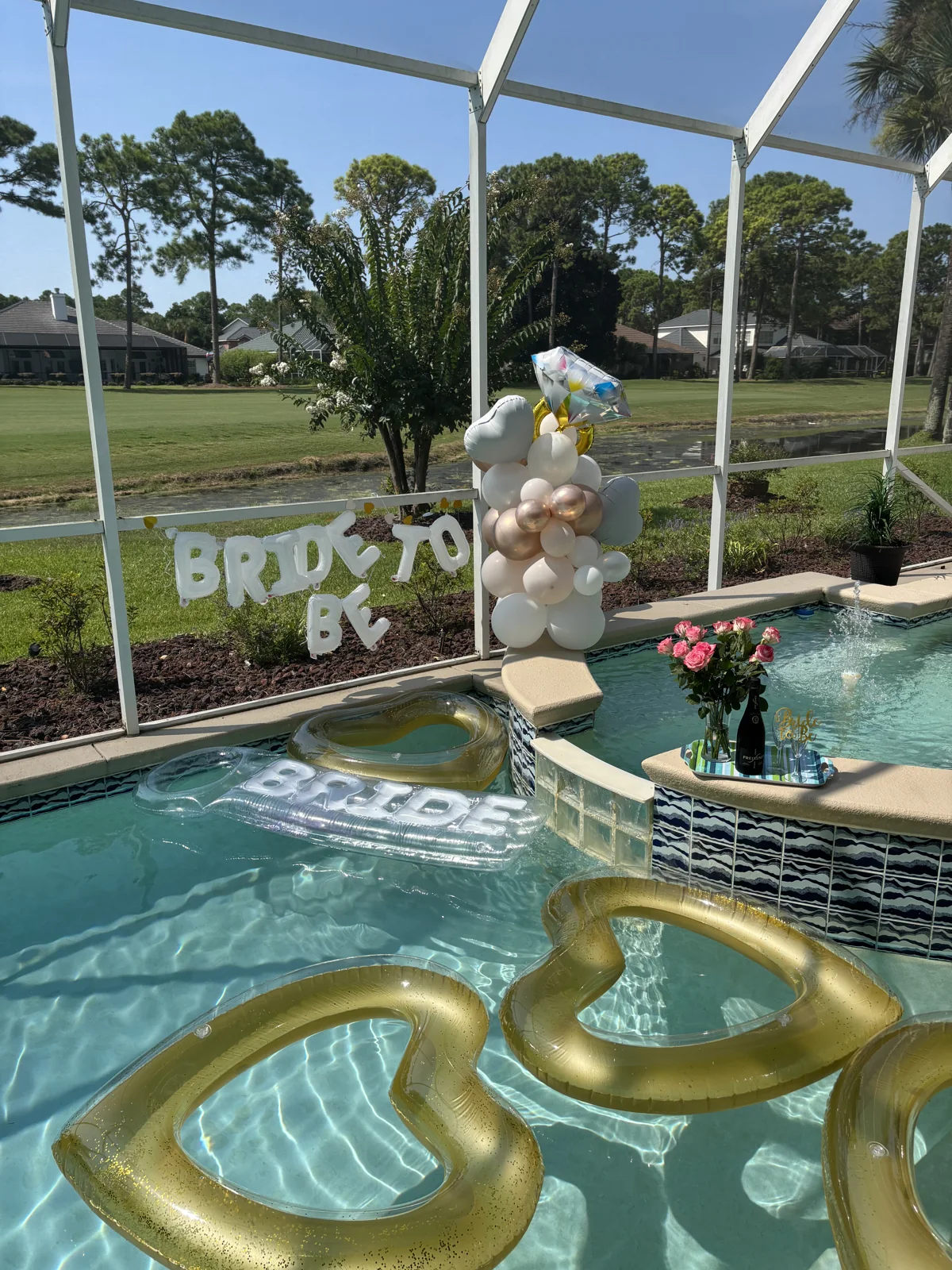 Bachelorette arrangement